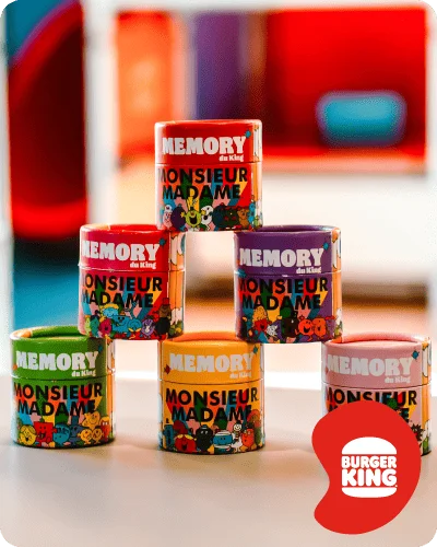 memory game jeu restaurant burger king